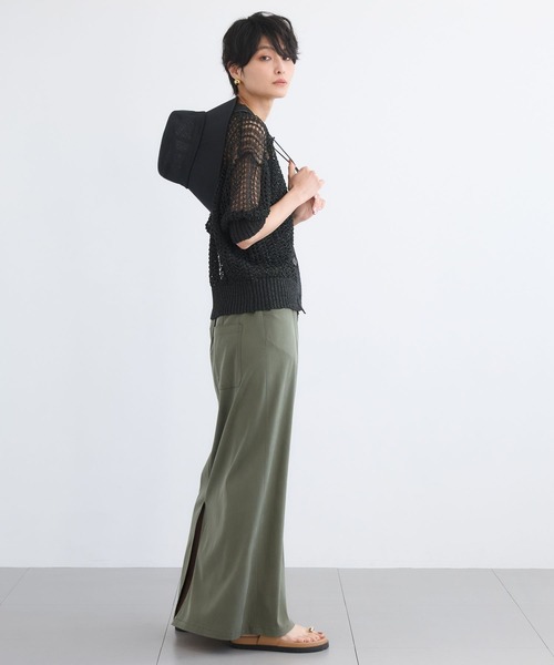 BARNYARDSTORM（バンヤードストーム）の「BARNYARDSTORM / コードツキメッシュＨＡＴ【UVカット】（ハット・レディース・ベージュ/ブラック・FREE）」の19枚目の写真