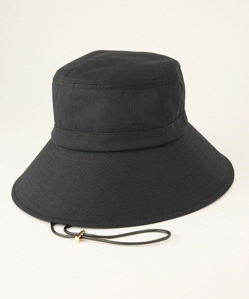 BARNYARDSTORM（バンヤードストーム）の「BARNYARDSTORM / コードツキメッシュＨＡＴ【UVカット】（ハット・レディース・ベージュ/ブラック・FREE）」の22枚目の写真