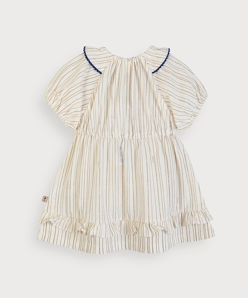 moimoln（モイモルン）の「ベリー＆フラワーフリル半袖ワンピース（ワンピース・キッズ・ベージュ/ピンク・80ｃｍ/90cm/100cm/110cm/120cm/130cm）」の8枚目の写真