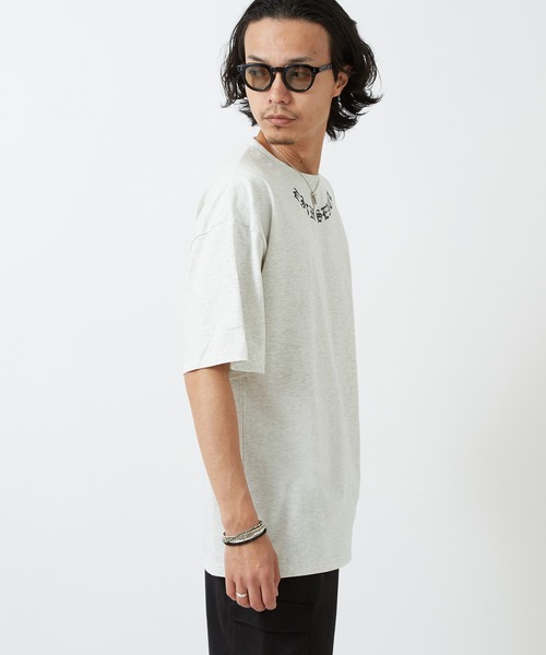 En serio TOKYO(エンソリオトーキョー)の「【SIDEWAYSTANCE】ネックロゴ半袖Tシャツ 70474(Tシャツ/カットソー・メンズ・ホワイト/ブラック/アッシュ・SMALL/LARGE/MEDIUM/X-LARGE)」の10枚目の写真