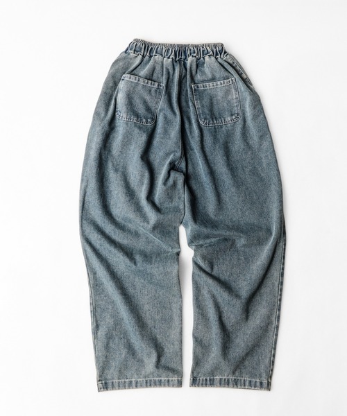 CALIFORNIA OUTFITTERS(カリフォルニア アウトフィッターズ)の「2D6 サイド切り替えデニムワイドパンツ(デニムパンツ・メンズ・チャコール/ライトブルー/ダークブルー・FREE)」の21枚目の写真