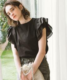 URBAN RESEARCH Sonny Label | フリルフレンチタックスリーブプルオーバー(Tシャツ/カットソー)