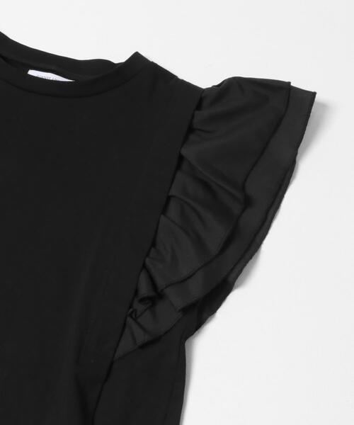 URBAN RESEARCH Sonny Label(アーバンリサーチサニーレーベル)の「フリルフレンチタックスリーブプルオーバー(Tシャツ/カットソー・レディース・ブラック/グレー系その他/ブラウン・FREE)」の11枚目の写真