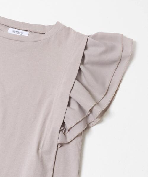 URBAN RESEARCH Sonny Label(アーバンリサーチサニーレーベル)の「フリルフレンチタックスリーブプルオーバー(Tシャツ/カットソー・レディース・ブラック/グレー系その他/ブラウン・FREE)」の20枚目の写真