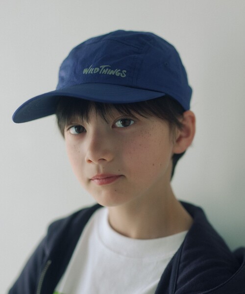 WILD THINGS(ワイルドシングス)の「【別注】<WILD THINGS> ジェット キャップ / キッズ(キャップ・キッズ・ライラック/ダークグレー/ネイビー・FREE(54-56cm))」の3枚目の写真