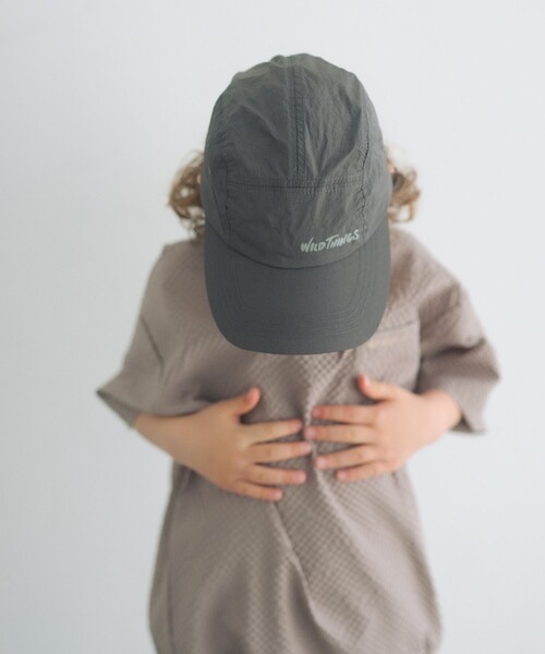 WILD THINGS(ワイルドシングス)の「【別注】<WILD THINGS> ジェット キャップ / キッズ(キャップ・キッズ・ライラック/ダークグレー/ネイビー・FREE(54-56cm))」の2枚目の写真