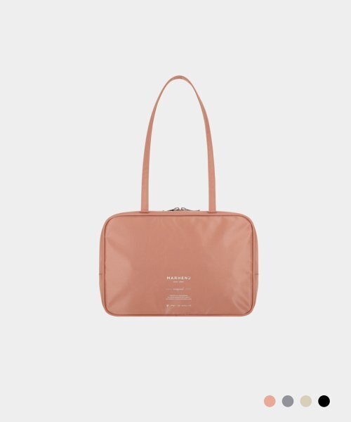 MARHEN.J(マルヘンジェイ)の「イヴ (EVE) ナイロン ボーリングバッグ(ショルダーバッグ・レディース・ブラック/ベージュ/グレー/ピンク・FREE)」の10枚目の写真