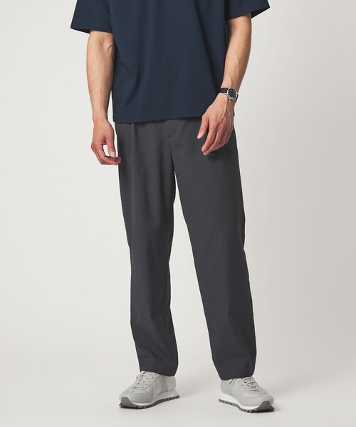 green label relaxing(グリーンレーベルリラクシング)の「【WEB限定】JUST fit エアリーカルゼ 1P イージーパンツ-2WAYストレッチ・吸水速乾-(スラックス・メンズ・モカ/ネイビー/ダークグレー・M/S/L/XS/XL/XXL)」の20枚目の写真