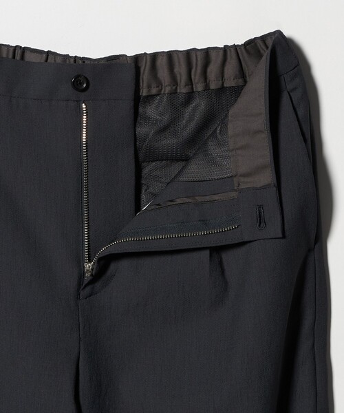 green label relaxing(グリーンレーベルリラクシング)の「【WEB限定】JUST fit エアリーカルゼ 1P イージーパンツ-2WAYストレッチ・吸水速乾-(スラックス・メンズ・モカ/ネイビー/ダークグレー・M/S/L/XS/XL/XXL)」の6枚目の写真