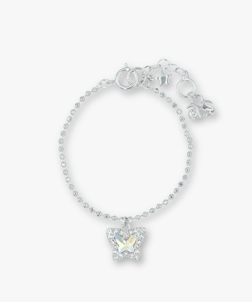 ANNA SUI(アナスイ)の「【オンライン限定アイテム】スパークルバタフライモチーフ ブレスレット(ブレスレット・レディース・クリア・FREE)」の1枚目の写真