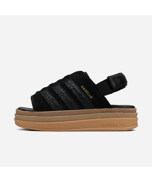 adidas Originals(アディダスオリジナルス)の「adidas GAZELLE BOLD SANDAL W / アディダス ガゼル ガッツレー ボールド サンダル / HQ4688(サンダル・レディース・ブラック・22.5cm)」の3枚目の写真