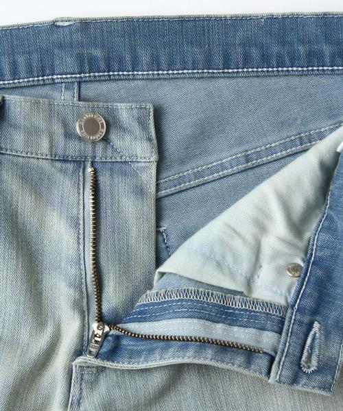 BEAUTY&YOUTH UNITED ARROWS(ビューティーアンドユースユナイテッドアローズ)の「<monkey time>∴ デニム ジップ アンクル ジェギンスパンツ◆(デニムパンツ・メンズ・ブラック/ライトブルー・MEDIUM/X-LARGE/LARGE/SMALL)」の6枚目の写真
