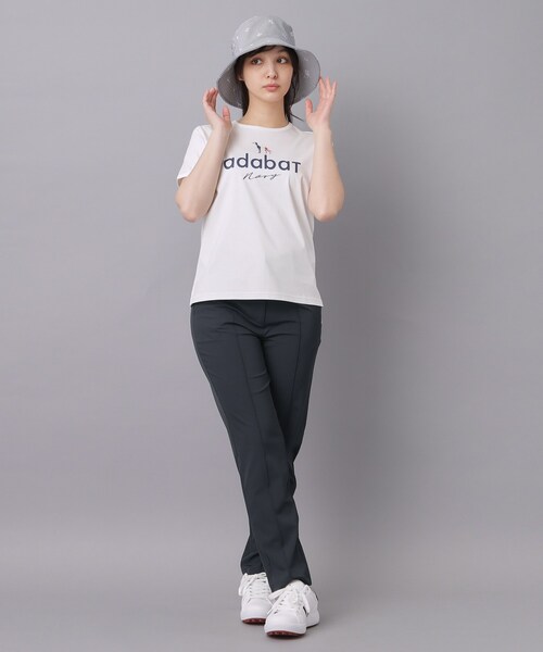 ADABAT NAVY】撥水/フルダルピンタックパンツ（その他パンツ）｜adabat
