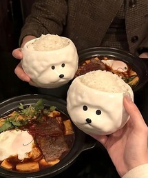 Made in I(���C�h�C���A�C)��Bichon frise bowl(�H��)