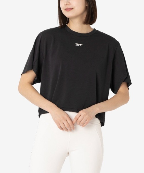 Reebok（リーボック）の「ラックス バットウィング グラフィック Tシャツ / LUX BATWING GRAPHIC T-SHIRT（Tシャツ/カットソー・レディース・ホワイト/ブラック・X-SMALL/SMALL/MEDIUM/LARGE）」の2枚目の写真