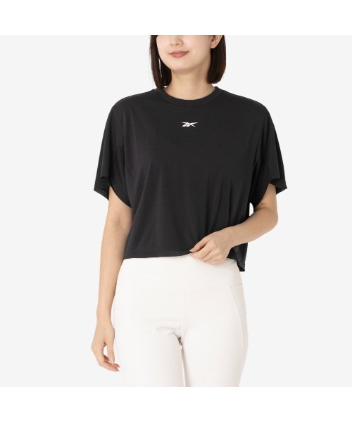 Reebok（リーボック）の「ラックス バットウィング グラフィック Tシャツ / LUX BATWING GRAPHIC T-SHIRT（Tシャツ/カットソー・レディース・ホワイト/ブラック・X-SMALL/SMALL/MEDIUM/LARGE）」の3枚目の写真
