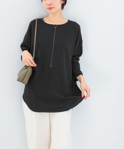ストレッチジョーゼットプルオーバー セール】ストレッチジョーゼットプルオーバー（Tシャツ/カットソー