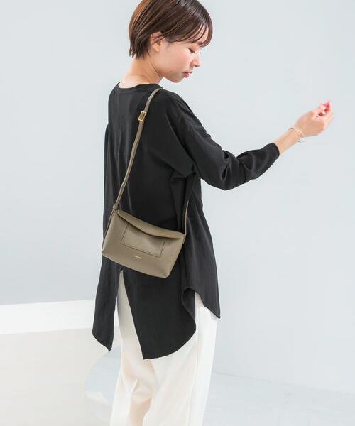 URBAN RESEARCH ROSSO WOMEN（アーバンリサーチ　ロッソ）の「ストレッチジョーゼットプルオーバー（Tシャツ/カットソー・レディース・オフホワイト/ブラック・FREE）」の16枚目の写真