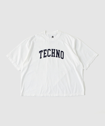 is-ness（イズネス）の「ISNESS MUSIC / イズネス ミュージック TECHNO T-SHIRT FL（Tシャツ/カットソー）」