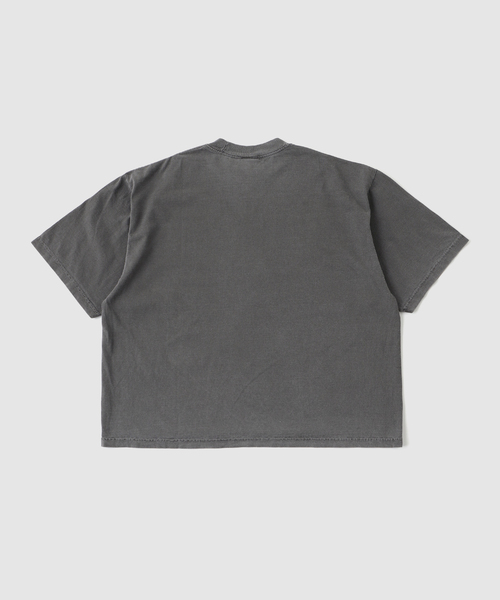 is-ness(イズネス)の「ISNESS MUSIC / イズネス ミュージック TECHNO T-SHIRT FL(Tシャツ/カットソー・メンズ・ホワイト/チャコールグレー・MEDIUM/LARGE)」の3枚目の写真