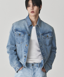 Mclaury western denim jacket light blue