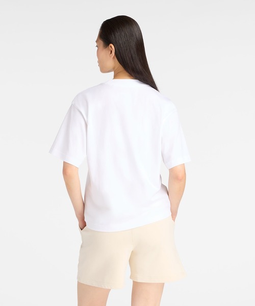 NEW BALANCE(ニューバランス)の「NB GREY フォトTシャツイエロー(Tシャツ/カットソー・レディース・ホワイト・X-LARGE/LARGE/MEDIUM/SMALL)」の3枚目の写真