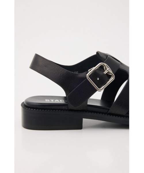 STACCATO(スタッカート)の「クルトグルカサンダル(サンダル・レディース・ブラック・24cm/24.5cm/22.5cm/23cm/23.5cm)」の6枚目の写真