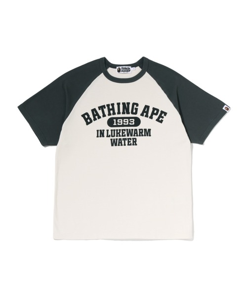 BATHING APE RAGLAN TEE（Tシャツ/カットソー）｜A BATHING APE（ア