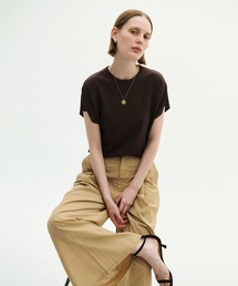 N.O.R.C（ノーク）の「【ウォッシャブル】クールニットTEE（ニット/セーター）」