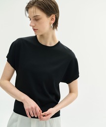 【ウォッシャブル】クールニットTEE