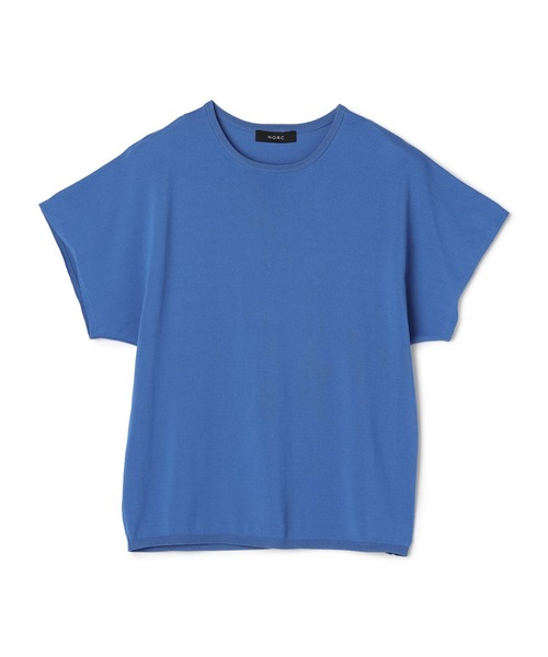 N.O.R.C(ノーク)の「【ウォッシャブル】クールニットTEE(ニット/セーター・レディース・ブルー/ブラック/ブラウン/ライトグレー/ホワイト・フリー)」の6枚目の写真