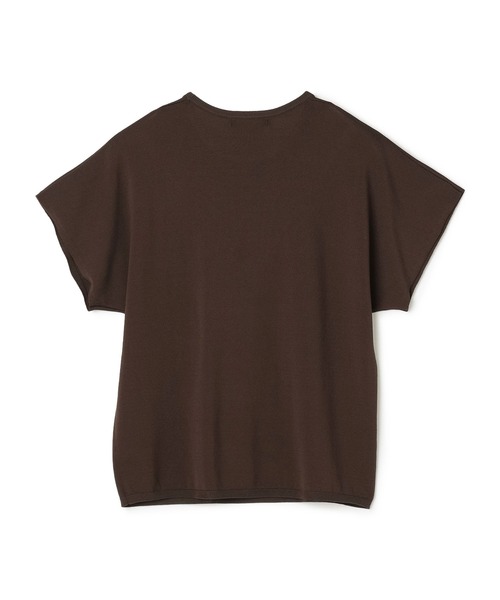 N.O.R.C(ノーク)の「【ウォッシャブル】クールニットTEE(ニット/セーター・レディース・ブルー/ブラック/ブラウン/ライトグレー/ホワイト・フリー)」の8枚目の写真