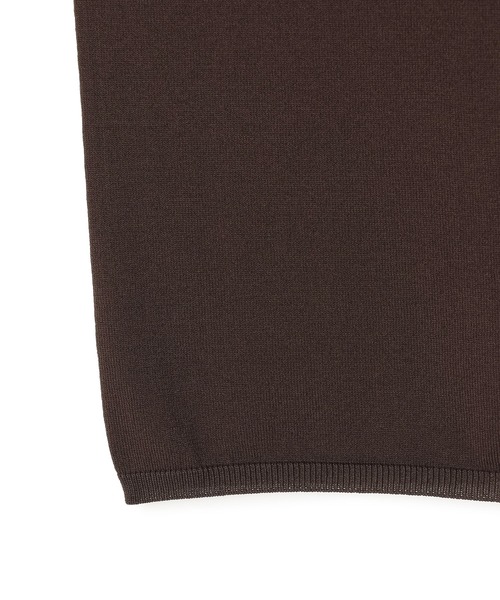 N.O.R.C(ノーク)の「【ウォッシャブル】クールニットTEE(ニット/セーター・レディース・ブルー/ブラック/ブラウン/ライトグレー/ホワイト・フリー)」の11枚目の写真