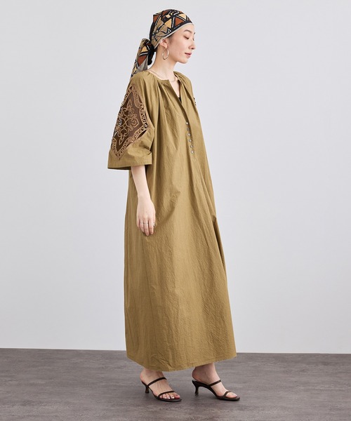 SALON adam et rope' レースワンピース マクラメレースワンピース（ワンピース）｜SALON adam et rope