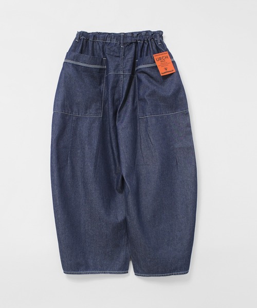 URCH RNA(アーチ アールエヌエー)の「R4463 ヴィンテージ加工フレンチワークパンツ(デニムパンツ・レディース・ワンウォッシュ・FREE)」の2枚目の写真