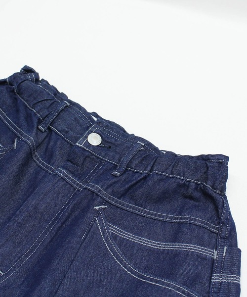 URCH RNA(アーチ アールエヌエー)の「R4463 ヴィンテージ加工フレンチワークパンツ(デニムパンツ・レディース・ワンウォッシュ・FREE)」の3枚目の写真