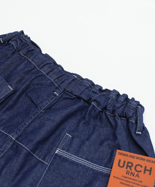 URCH RNA(アーチ アールエヌエー)の「R4463 ヴィンテージ加工フレンチワークパンツ(デニムパンツ・レディース・ワンウォッシュ・FREE)」の7枚目の写真