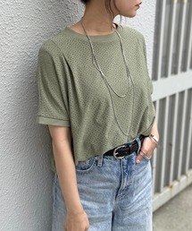 ikka | 【プチプラ1990円（税抜）】冷感アイレットレースプルオーバー【お得だ値】(Tシャツ/カットソー)