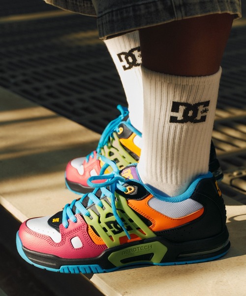 DC SHOES（ディーシーシューズ）の「DC Shoes メンズ AT-2 シューズ 【2026年夏モデル】/復刻モデルスニーカー（スニーカー・メンズ・ブラック系その他/マルチ・28cm/27cm/26cm）」の2枚目の写真