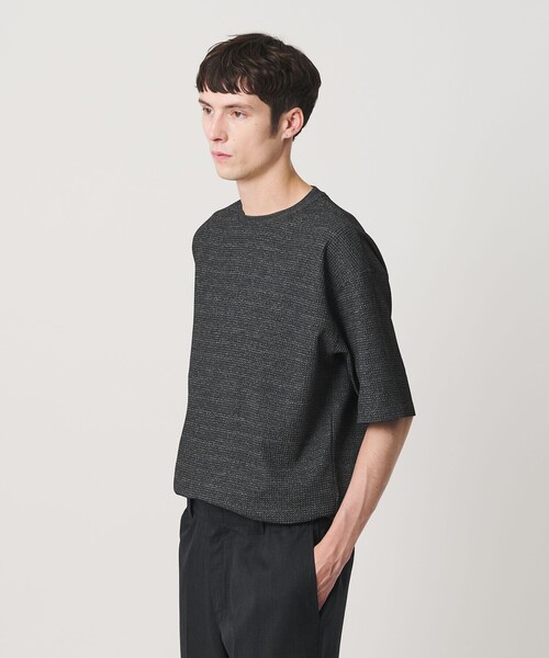BEAUTY&YOUTH UNITED ARROWS(ビューティーアンドユースユナイテッドアローズ)の「テック サーマル アジャスト クルーネック Tシャツ(Tシャツ/カットソー・メンズ・ブラック/ナチュラル/ダークグレー・S/M/XL/L)」の22枚目の写真