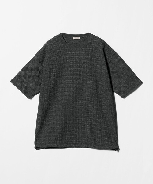 BEAUTY&YOUTH UNITED ARROWS(ビューティーアンドユースユナイテッドアローズ)の「テック サーマル アジャスト クルーネック Tシャツ(Tシャツ/カットソー・メンズ・ブラック/ナチュラル/ダークグレー・S/M/XL/L)」の4枚目の写真