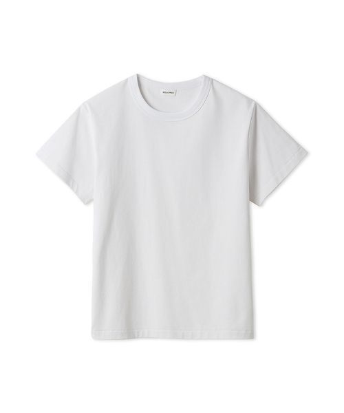 Mila Owen(ミラオーウェン)の「コンパクトTシャツ(Tシャツ/カットソー・レディース・その他/イエロー/ラベンダー/ホワイト/レッド/ダークネイビー・F)」の1枚目の写真