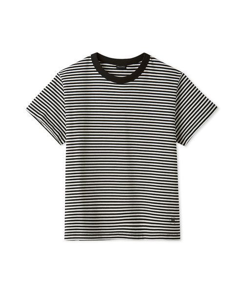Mila Owen(ミラオーウェン)の「コンパクトTシャツ(Tシャツ/カットソー・レディース・その他/イエロー/ラベンダー/ホワイト/レッド/ダークネイビー・F)」の16枚目の写真
