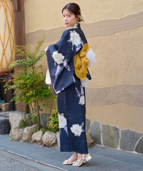 Ambre Neige(アンブルネージュ)の「hekoobi belt / 兵児帯(浴衣・レディース・イエロー系その他/ライトグレー/ダークブラウン/オフホワイト・FREE)」の12枚目の写真
