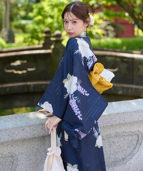 Ambre Neige(アンブルネージュ)の「hekoobi belt / 兵児帯(浴衣・レディース・イエロー系その他/ライトグレー/ダークブラウン/オフホワイト・FREE)」の13枚目の写真