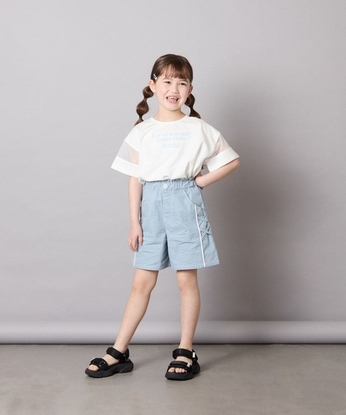 a.v.v（アーヴェヴェ）の「[120-160]【速乾/冷感】水陸両用アクティブハーフパンツ（その他パンツ・キッズ・ダークインディゴブルー/ブラック・150/160/130/120/140）」の5枚目の写真