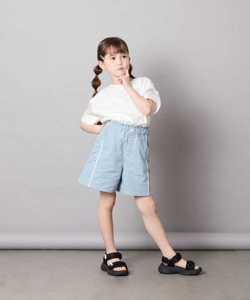 a.v.v（アーヴェヴェ）の「[120-160]【速乾/冷感】水陸両用アクティブハーフパンツ（その他パンツ・キッズ・ダークインディゴブルー/ブラック・150/160/130/120/140）」の7枚目の写真