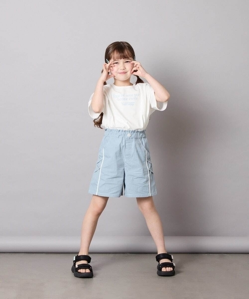 a.v.v（アーヴェヴェ）の「[120-160]【速乾/冷感】水陸両用アクティブハーフパンツ（その他パンツ・キッズ・ダークインディゴブルー/ブラック・150/160/130/120/140）」の8枚目の写真