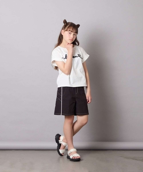 a.v.v（アーヴェヴェ）の「[120-160]【速乾/冷感】水陸両用アクティブハーフパンツ（その他パンツ・キッズ・ダークインディゴブルー/ブラック・150/160/130/120/140）」の16枚目の写真