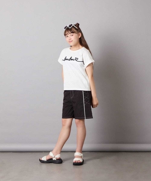 a.v.v（アーヴェヴェ）の「[120-160]【速乾/冷感】水陸両用アクティブハーフパンツ（その他パンツ・キッズ・ダークインディゴブルー/ブラック・150/160/130/120/140）」の18枚目の写真